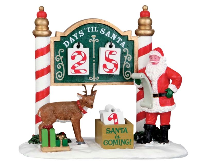 LIC LTD 53208 Christmas Countdown, Vail Village, Polyresin