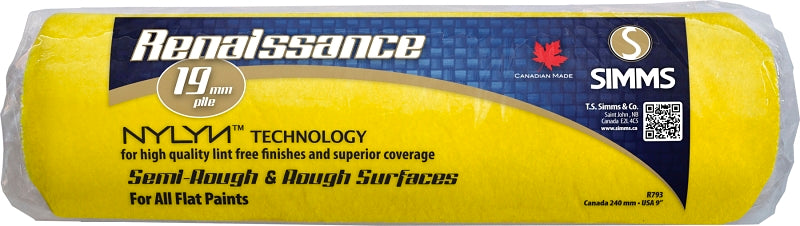 Renaissance R-793 Roller Refill, 19 mm Thick Nap, 240 mm L