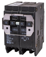 Eaton DNPL215215 Circuit Breaker, Quad Type DNPL, 15 A, 4-Pole, 120/240 VAC, Long Time, Instantaneous, Independent Trip
