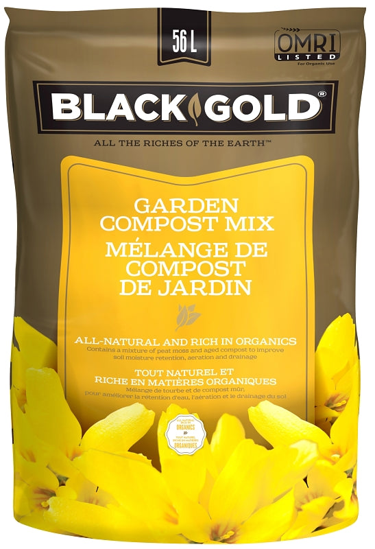 Black Gold 1411602.LT056P Garden Compost Blend, 56 L