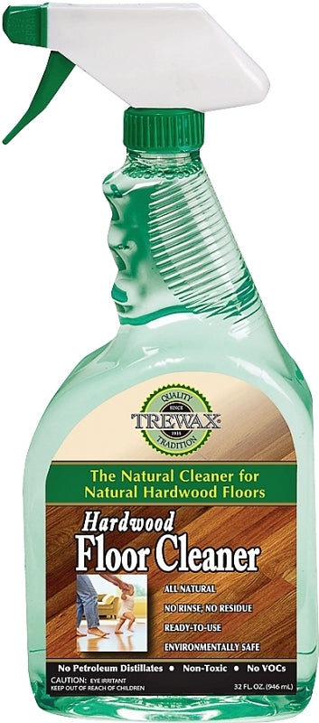 Trewax 887270002 Floor Cleaner, 32 oz, Liquid, Fresh, Light Green