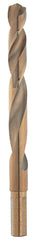 Milwaukee RED HELIX 48-89-2328 Drill Bit, 15/32 in Dia, 5.12 in OAL, 3/8 in Dia Shank, 3-Flat, Reduced Shank
