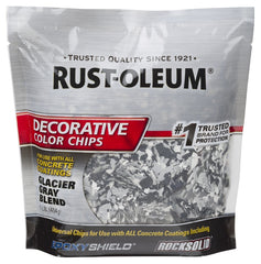 Rust-Oleum 312449 Color Chip, Solid, Glacier Gray Blend, 1 lb, Bag