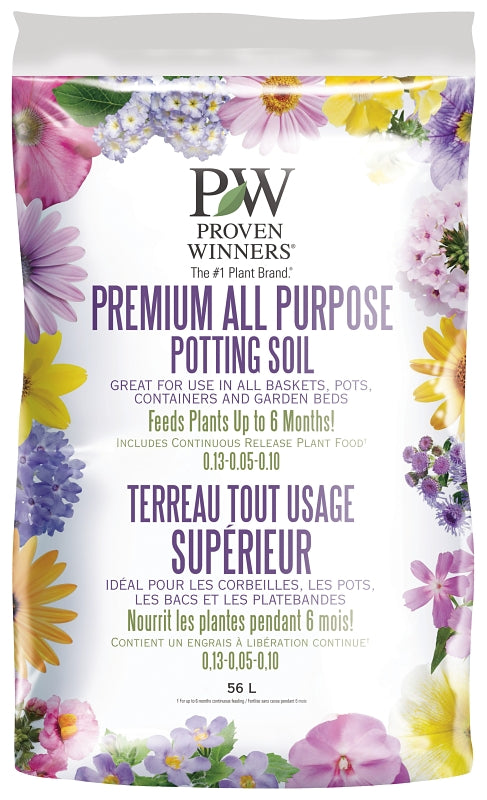 Proven Winners 3101013.LT056P Premium All-Purpose Potting Soil, 56 L