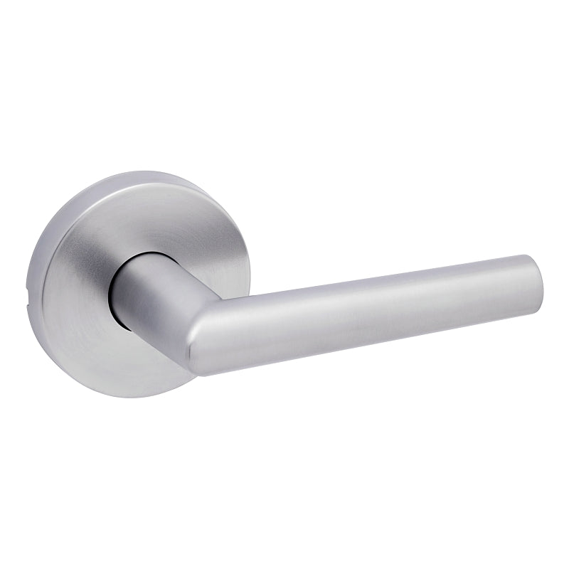 Weiser Milan Series 9GLA3310-066 Privacy Door Lever, Levers Lock, Satin Chrome, Residential, Universal Hand, 2 Grade