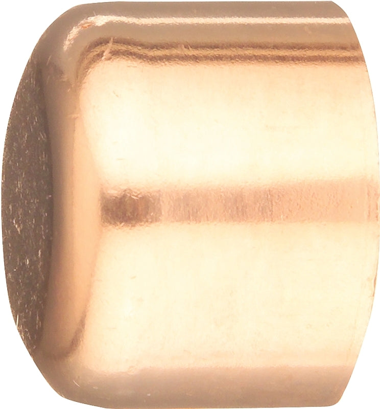 EPC 30624 Tube Cap, 3/8 in, Sweat, Wrot Copper