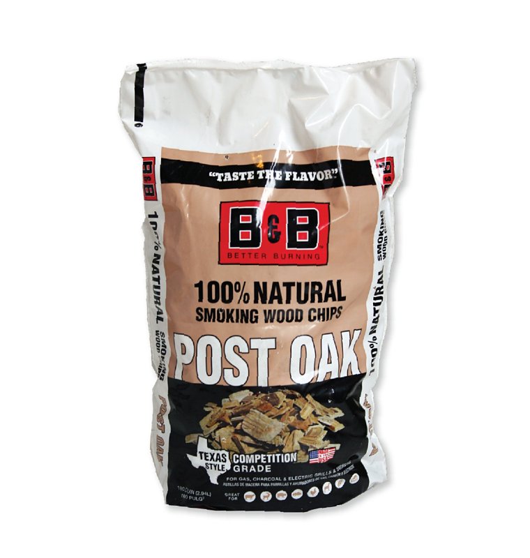 B & B Charcoal 00124 Smoking Chips, Wood, 180 cu-in