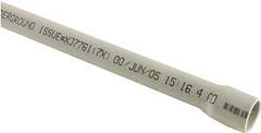 JM Eagle 67454 Electrical Conduit, 3/4 in, 10 ft L, SCH 40, PVC, Gray