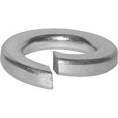 Reliable SLWZM6MR Spring Lock Washer, 1/4 in ID, 15/32 in OD, 1/16 in Thick, Steel, Zinc