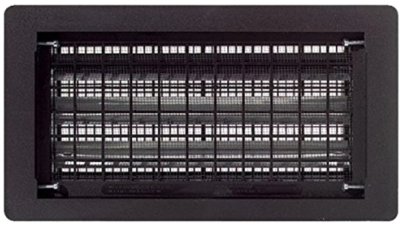 Bestvents B-EBLACK MB Automatic Foundation Vent, 65 sq-in Net Free Ventilating Area, Mesh Grill, Thermoplastic