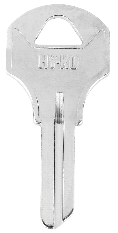 Hy-Ko 11010CO12 Key Blank, Brass, Nickel-Plated, For: Corbin/Russwin CO12 Locks