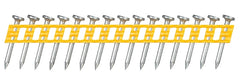 DeWALT DCN890100 Fastener, 1 in L, Steel, Zinc, Full Round Head, Smooth Shank