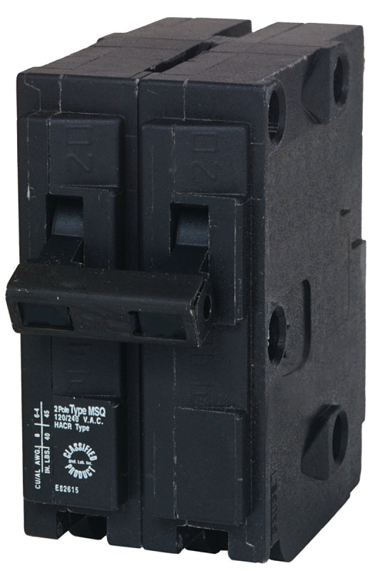 Siemens Murray MQ240 Circuit Breaker, Type MSQ, 40 A, 2 -Pole, 120/240 V, Instantaneous Trip, Plug Mounting
