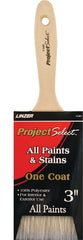 Linzer WC 1140-3 Paint Brush, 3 in W, 3-1/4 in L Bristle, Varnish Handle