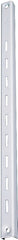 Knape & Vogt 80 80 WH 48 Shelf Standard, 320 lb, 16 ga Thick Material, 5/8 in W, 48 in H, Steel