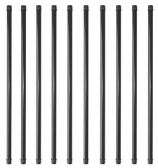 Nuvo Iron RDPS26 Tubing Baluster, 26 in L, Round, Steel, Galvanized