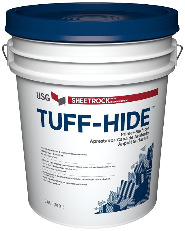 Sheetrock TUFF-HIDE 542728 Primer, White, 5 gal, Pail