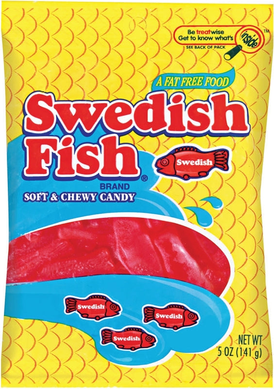 Swedish Fish JAR1506208 Soft Candy, Cherry Flavor, 5 oz