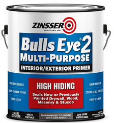 Zinsser Bulls Eye 2 Series 285156 Primer, White, 1 gal
