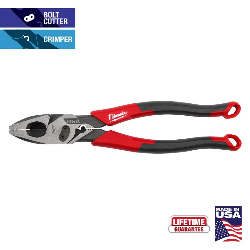 PLIER LINEMAN GRIP COMFORT 9IN