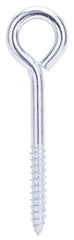 ProSource LR252 Lag Screw Eye, 9.3 mm Thread, Screw Thread, 2 in L Thread, 1-3/8 in Dia Eye, 302 lb Working Load, Steel