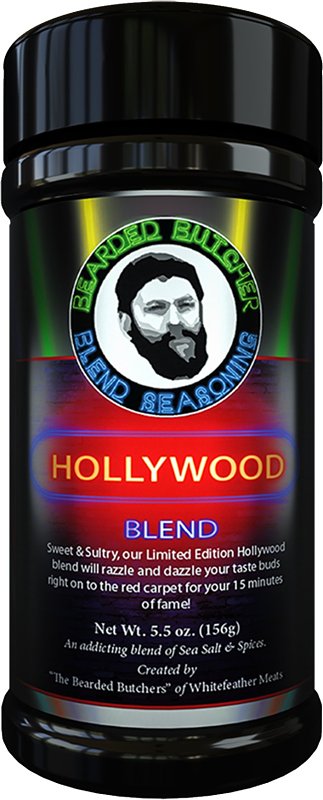 Bearded Butcher Hollywood-5.5OZ Seasoning, Hollywood Blend, 5.5 oz