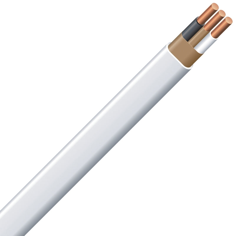 Romex 14/2NM-WGX50 Building Wire, 14 AWG Wire, 2 -Conductor, 50 ft L, Copper Conductor, PVC Insulation