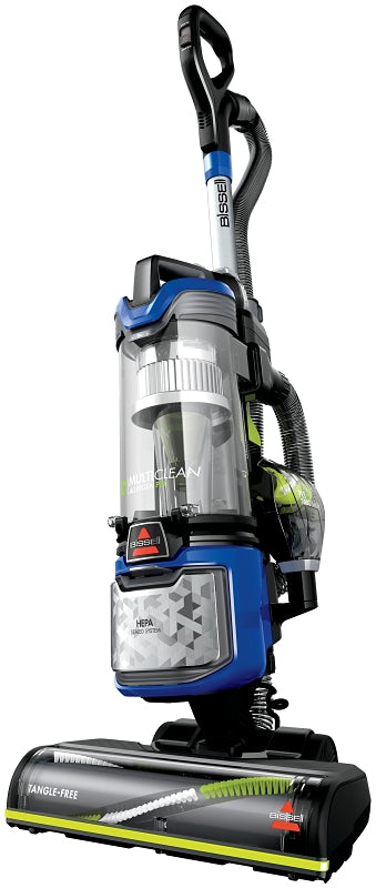 Bissell PowerGlide 2215 Pet Vacuum, 1 L Vacuum, Allergen Filter, 110 to 120 V, 27 ft L Cord, Black/Teal/Lime