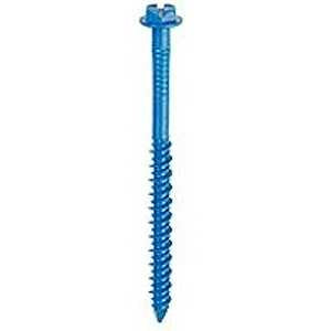 Buildex Tapcon 24320 Screw Anchor, Hex Drive, Steel, Climaseal, 75 PK