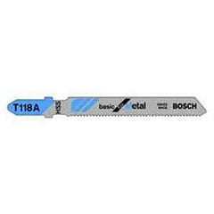 Bosch T118A Jig Saw Blade, 3-5/8 in L