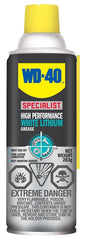 WD-40 Specialist 01180 Lithium Grease, 283 g, Aerosol Can, White