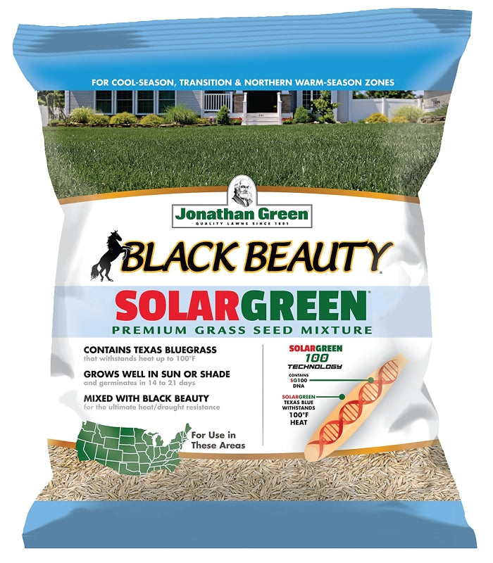 Jonathan Green Black Beauty 10510 Grass Seed Mix, 3 lb Bag