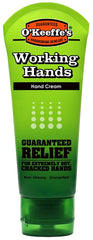 O'Keeffe's Working Hands Series K0290001 Hand Cream, Mild Stearic Acid, 3 oz, Tube