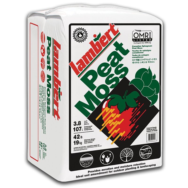 lambert 664980 2115 Peat Moss, 107 L