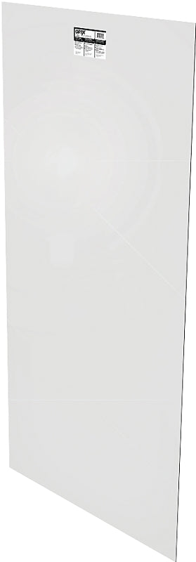 Optix 1AG1775A Flat Sheet, 72 in L, 36 in W, 0.118 in Thick, Clear