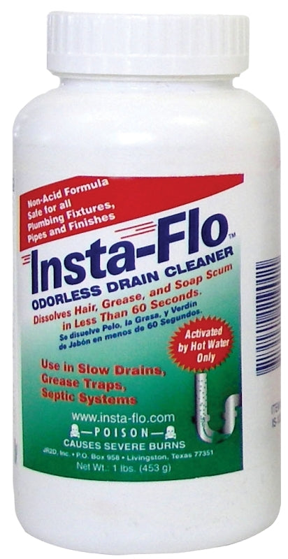 IS-100 DRAIN CLEANER 1 LB