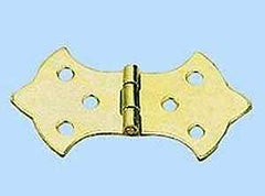 490B-R 1IN BRASS PK2 HINGE BUT
