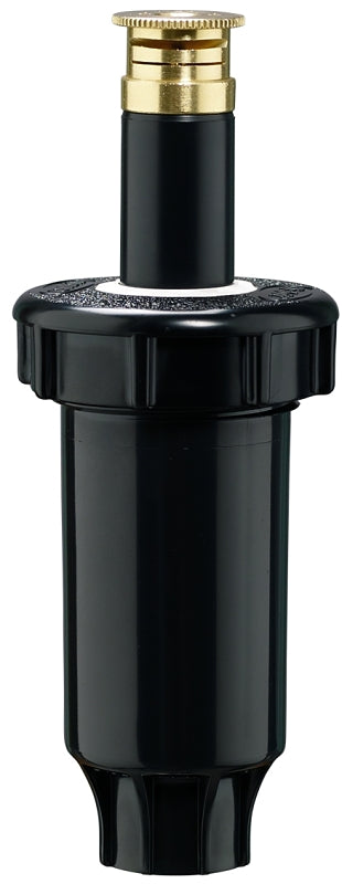 Orbit 54524 Sprinkler Head with Nozzle, 1/2 in Connection, Female Thread, 2 in H Pop-Up, 10 to 15 ft, Twin Spray Nozzle