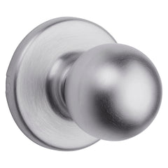 Kwikset 200P 26DCPRCLRCS Passage Door Lockset, Knob Handle, Zinc, Satin Chrome, 2-3/8 to 2-3/4 in Backset