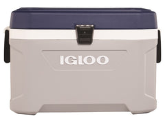 IGLOO 50549 Cooler, 70 qt Cooler, Ash Gray/Aegean Sea, 5 days Ice Retention