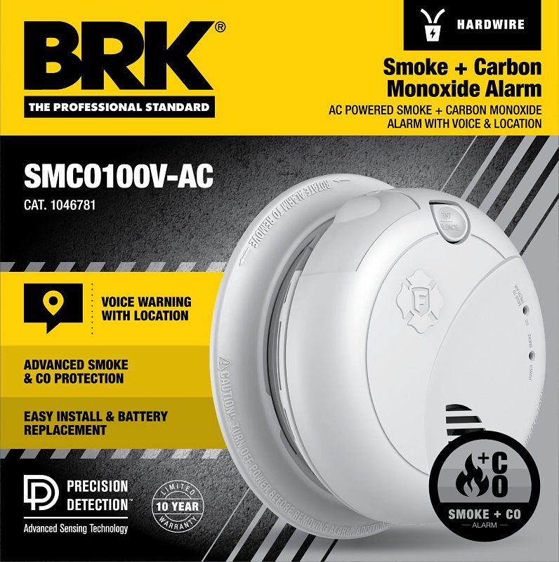 SMOKE&CRBN MONO OX ALARM VOICE