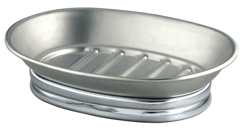 iDESIGN 76050 Soap Dish, Stainless Steel
