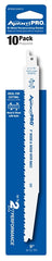 Avanti Pro PS0912AW10 Reciprocating Saw Blade, 2 in W, 9 in L, 6/12 TPI