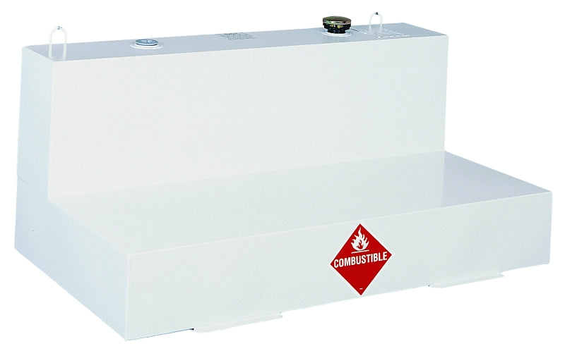 Jobox 480000 Transfer Tank, 103 gal Capacity, Steel, White