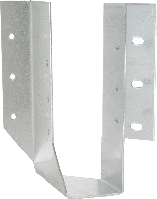 MiTek SKH28R Skewed Joist Hanger, 7-1/4 in H, 1-7/8 in D, 1-9/16 in W, 2 in x 8 to 12 in, Steel, G90 Galvanized