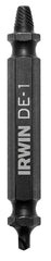 Irwin Impact SCREW-GRIP 1876221 Double-Ended Screw Extractor, HSS