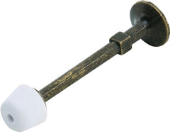 National Hardware N830-100 Door Stop, 3 in Projection, Zinc, Antique Brass