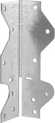 MiTek MPA1 Multi-Purpose Framing Angle, 1-1/2 in W, 1-7/16 in D, 4-1/2 in H, Steel, G90 Galvanized