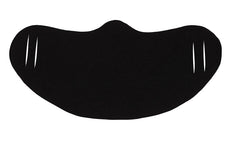 Bella+Canvas ST323 Lightweight Fabric Face Cover, One-Size, Heather CVC, Black, Disposable