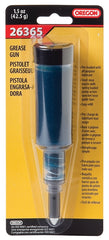 Oregon 26365 Grease Gun, Pre-Loaded, Plastic, For: Chainsaws